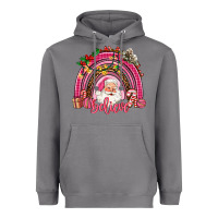Storm pink christmas believe  rainbow Heavyweight Hoodie - AdoDesignShop