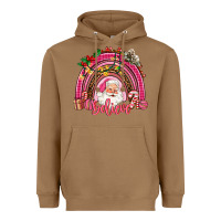 Toasted Coconut pink christmas believe  rainbow Heavyweight Hoodie - AdoDesignShop