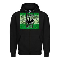 Black wake and bake tumbler3 Zipper Hoodie - CTS Tumbler Store