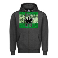 Charcoal Heather wake and bake tumbler3 Zipper Hoodie - CTS Tumbler Store