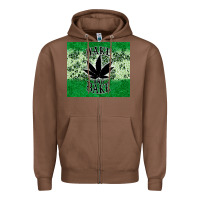 Chestnut wake and bake tumbler3 Zipper Hoodie - CTS Tumbler Store