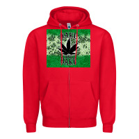 Red wake and bake tumbler3 Zipper Hoodie - CTS Tumbler Store