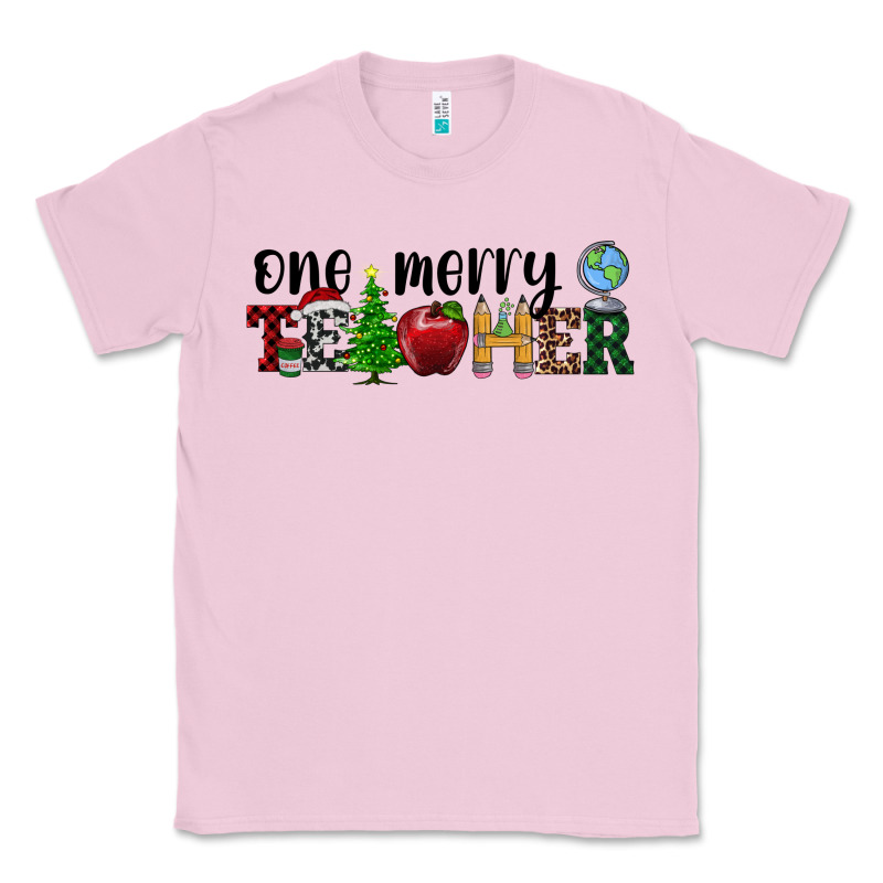 One Merry Teacher Classic Tee by RanaPortraitStore | Teevron