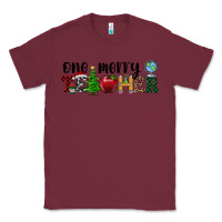 Burgundy one merry teacher Classic Tee - RanaPortraitStore