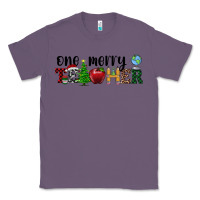 Lavender one merry teacher Classic Tee - RanaPortraitStore