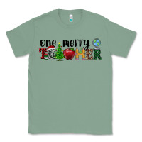 Sage one merry teacher Classic Tee - RanaPortraitStore