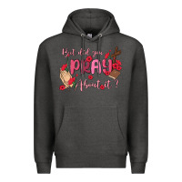 Charcoal Heather but did you pray about it Premium Hoodie - MaliasSmallBusiness