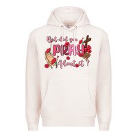 Pale Pink but did you pray about it Premium Hoodie - MaliasSmallBusiness