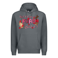Rock but did you pray about it Premium Hoodie - MaliasSmallBusiness