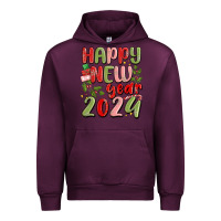 Mauve Wine happy new year 2024 Urban Hoodie - MaliasSmallBusiness
