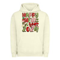 Pigment Pistachio happy new year 2024 Urban Hoodie - MaliasSmallBusiness