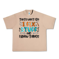 Burro thats what i do i fix stuff and i know things Urban Heavy Tee - MaliasSmallBusiness
