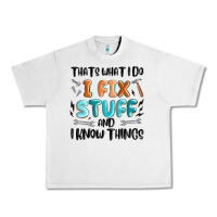 Lunar Rock thats what i do i fix stuff and i know things Urban Heavy Tee - MaliasSmallBusiness