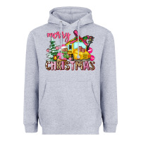 Heather Grey merry christmas Heavyweight Hoodie - AdoDesignShop