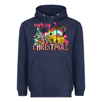Navy merry christmas Heavyweight Hoodie - AdoDesignShop