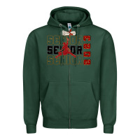 Sports Green senior senior senior 2023 Zipper Hoodie - Zillion Design Studio