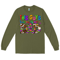 Army Green this guys an ausome dad Long Sleeve Tee - AdoDesignShop