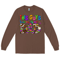 Chestnut this guys an ausome dad Long Sleeve Tee - AdoDesignShop