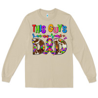 Mushroom this guys an ausome dad Long Sleeve Tee - AdoDesignShop