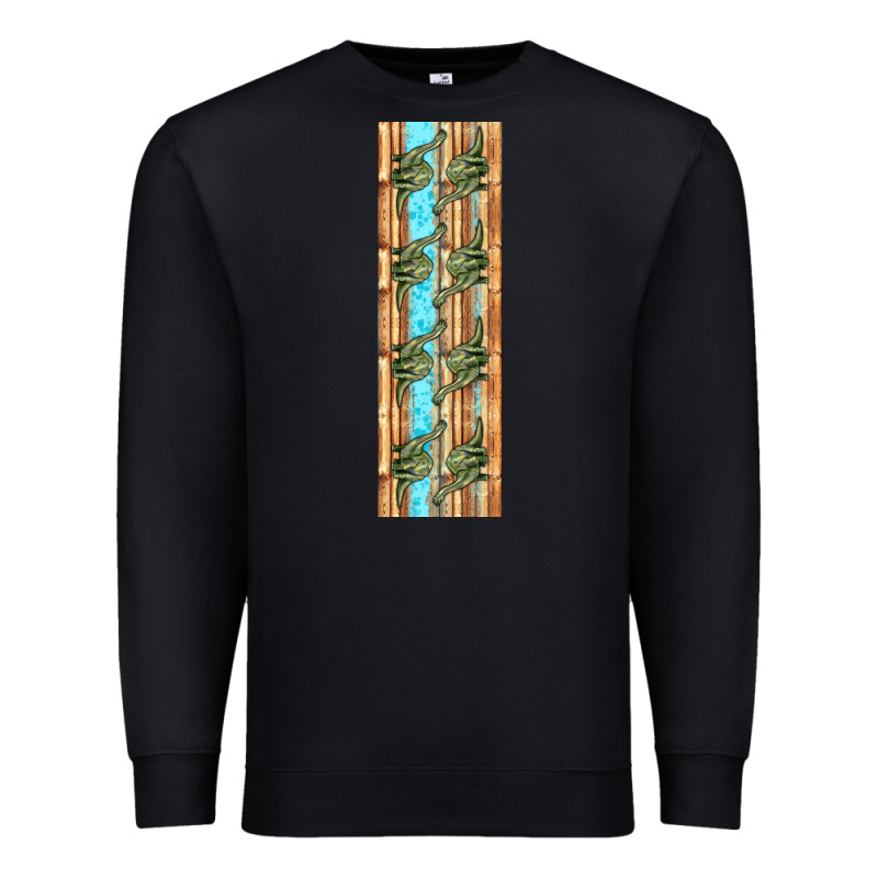 Dinosaur Brontosaurus Pen Wrap Premium Sweatshirt by Artiststas | Teevron