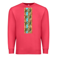 Cardinal dinosaur brontosaurus pen wrap Premium Sweatshirt - Artiststas