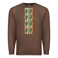 Chestnut dinosaur brontosaurus pen wrap Premium Sweatshirt - Artiststas