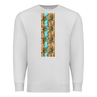 Dove Grey dinosaur brontosaurus pen wrap Premium Sweatshirt - Artiststas