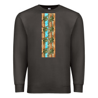 Smoke dinosaur brontosaurus pen wrap Premium Sweatshirt - Artiststas