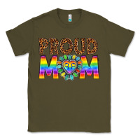 Army Green proud mom lgbtq Classic Tee - texasbilliewilder