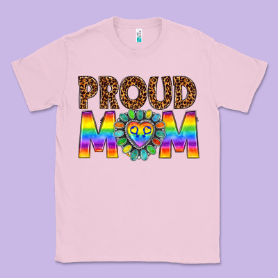 Proud Mom Lgbtq Classic Tee Designed By Texasbilliewilder