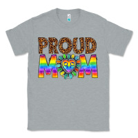 Heather Grey proud mom lgbtq Classic Tee - texasbilliewilder