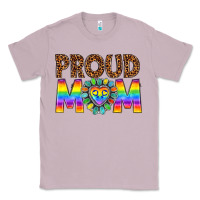 Lilac proud mom lgbtq Classic Tee - texasbilliewilder