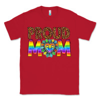 Red proud mom lgbtq Classic Tee - texasbilliewilder