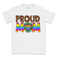 White proud mom lgbtq Classic Tee - texasbilliewilder