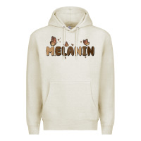 Oatmeal Heather melanin Premium Hoodie - MaliasSmallBusiness