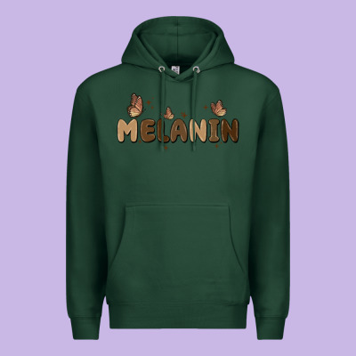 Melanin Premium Hoodie Designed By Maliassmallbusiness
