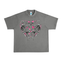 Tornado valentines day skeleton Urban Heavy Tee - MaliasSmallBusiness