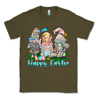 Army Green happy easter gnome Classic Tee - BarkalooDesign