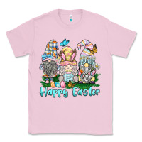 Bubblegum Pink happy easter gnome Classic Tee - BarkalooDesign