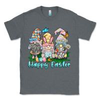 Charcoal Heather happy easter gnome Classic Tee - BarkalooDesign