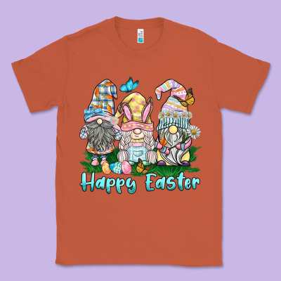 Happy Easter Gnome Classic Tee Designed By Barkaloodesign