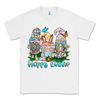 White happy easter gnome Classic Tee - BarkalooDesign