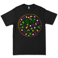 Black st patrick s day smiley face Premium Tee - Artiststas