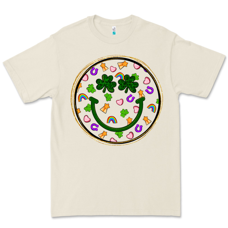 St Patrick S Day Smiley Face Premium Tee by Artiststas | Teevron