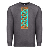 Charcoal Heather dinosaur brontosaurus pen wrap Premium Sweatshirt - Artiststas