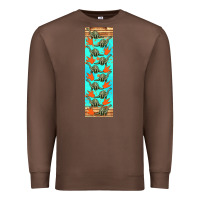 Chestnut dinosaur brontosaurus pen wrap Premium Sweatshirt - Artiststas