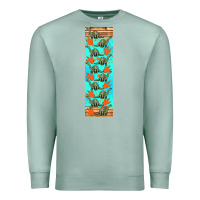Seafoam dinosaur brontosaurus pen wrap Premium Sweatshirt - Artiststas