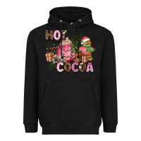 Black hot cocoa Heavyweight Hoodie - AdoDesignShop