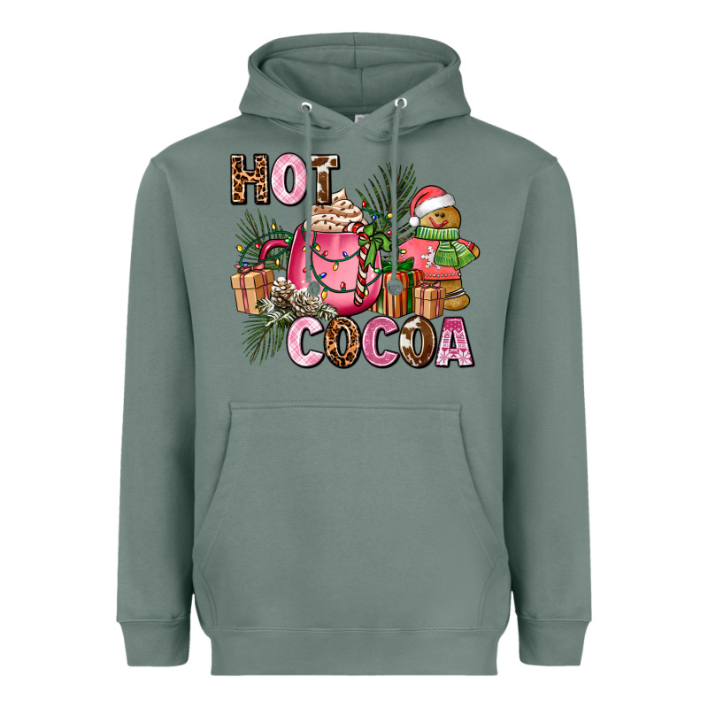 Hot Cocoa Heavyweight Hoodie by AdoDesignShop | Teevron