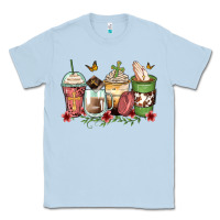 Dusty Blue faith coffee cups Classic Tee - Zillion Design Studio